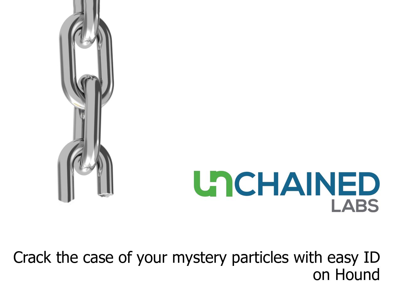 Virtual Seminar (Europe): Crack the case of your mystery particles with easy ID on Hound